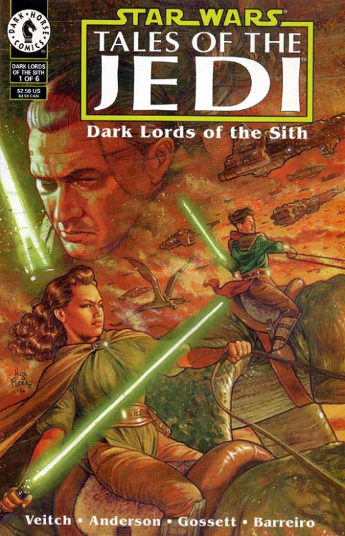tales of the jedi dark lords of the sith
